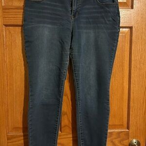 Maurices Dark Blue Skinny Jeans